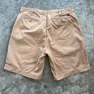 Polo Ralph Lauren Relaxed Fit Chino Shorts Tan Khaki Mens Size 36 Excellent